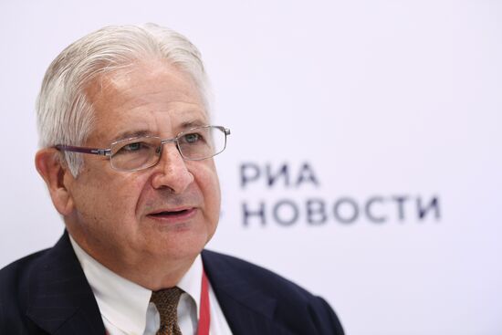 Russia SPIEF Rossiya Segodnya Exhibition Stall