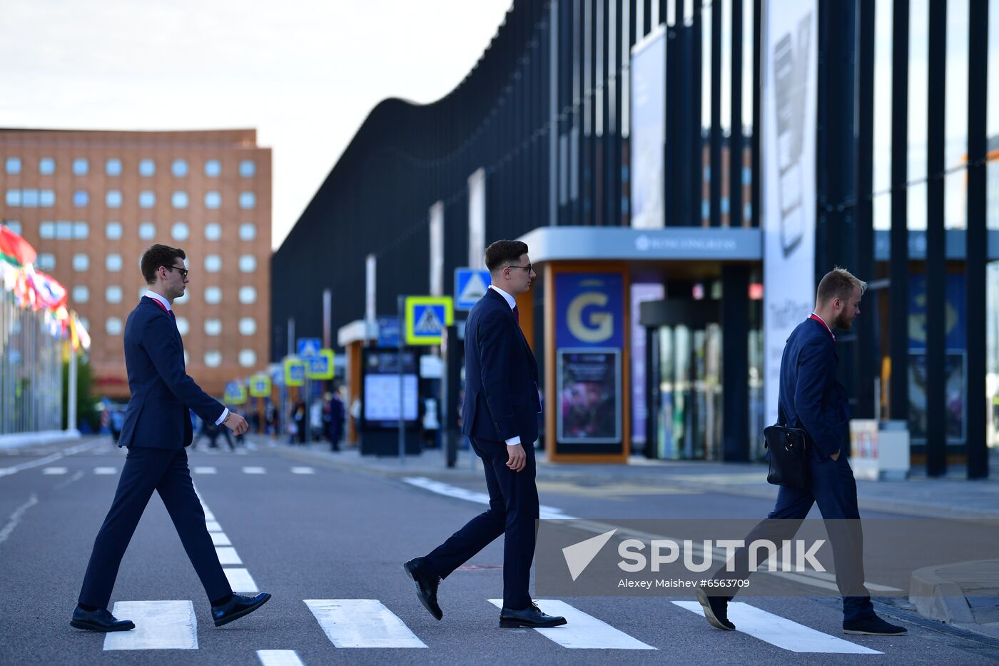 Russia SPIEF Sidelines