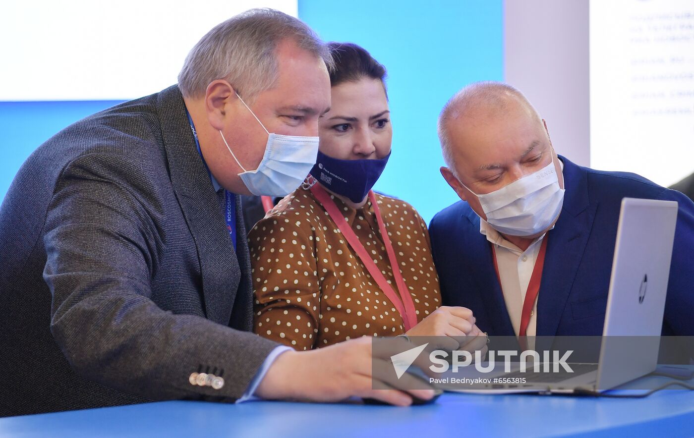Russia SPIEF Rossiya Segodnya Exhibition Stall