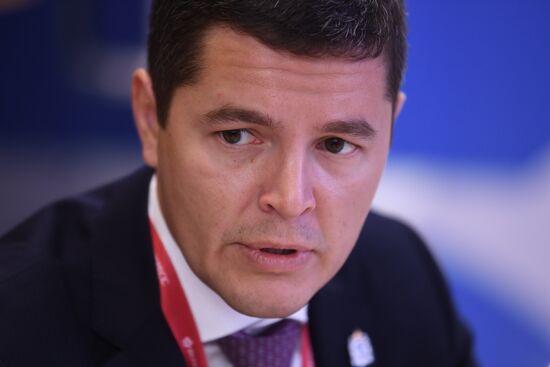 Russia SPIEF Rossiya Segodnya Exhibition Stall