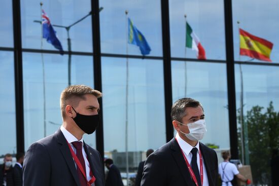 Russia SPIEF Sidelines