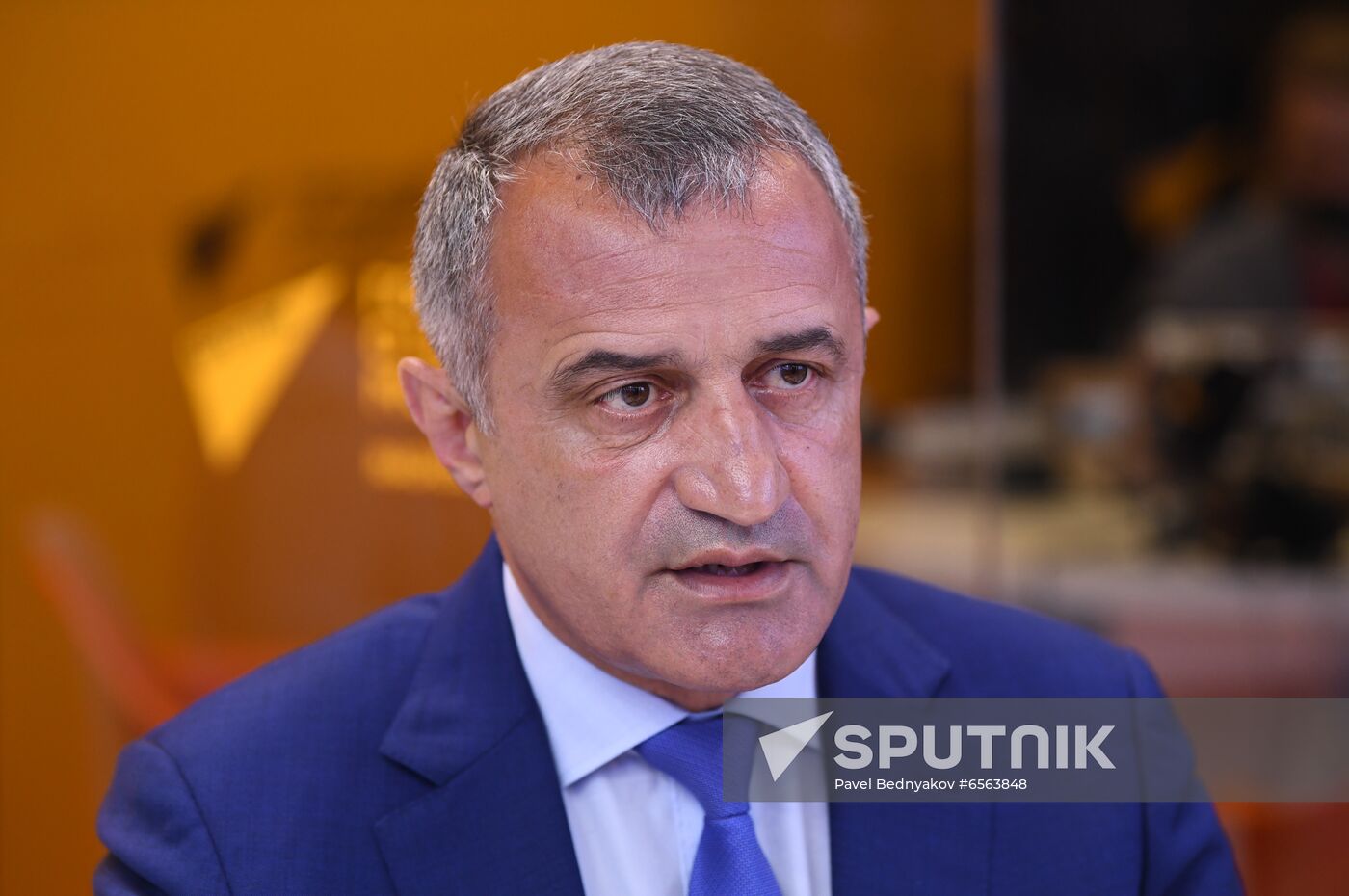 Russia SPIEF Rossiya Segodnya Exhibition Stall