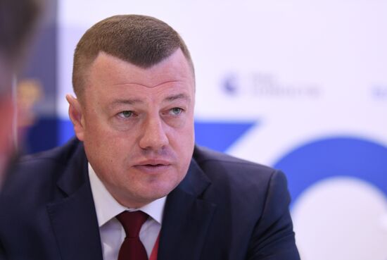 Russia SPIEF Rossiya Segodnya Exhibition Stall
