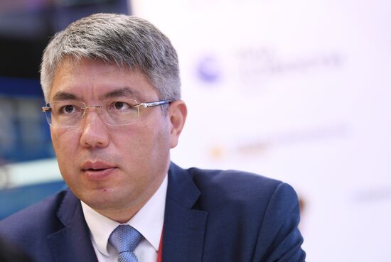 Russia SPIEF Rossiya Segodnya Exhibition Stall