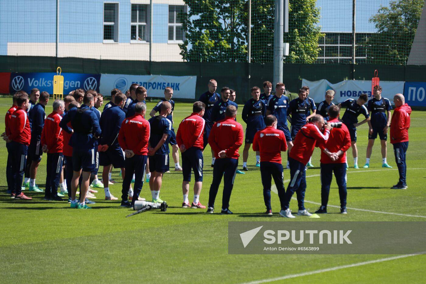 Russia Soccer Euro 2020 Russia Training Session