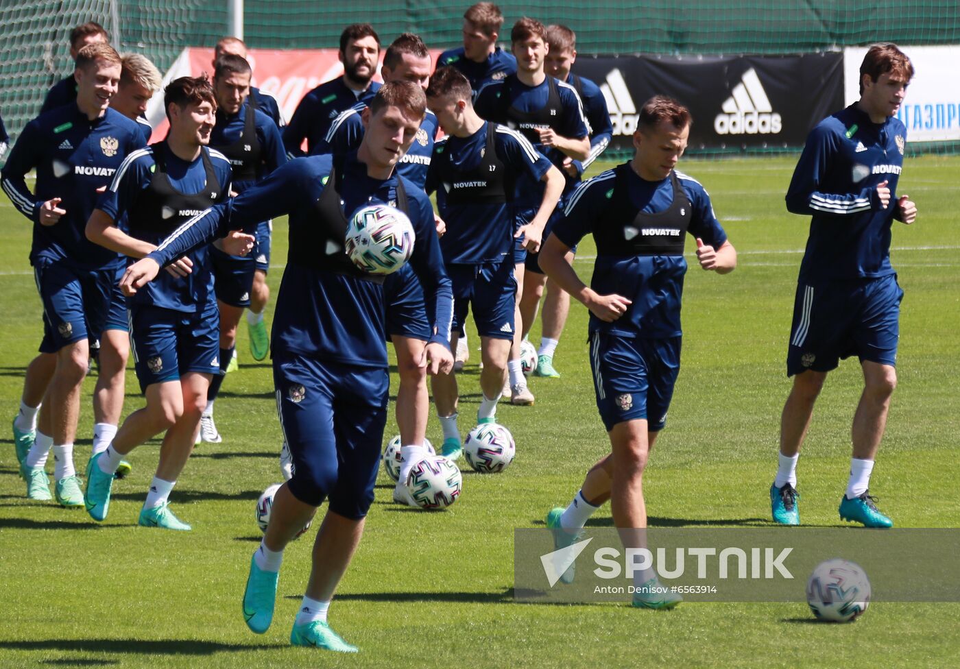 Russia Soccer Euro 2020 Russia Training Session