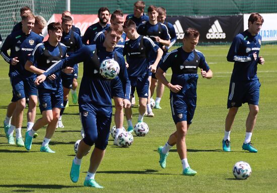 Russia Soccer Euro 2020 Russia Training Session