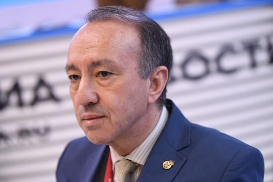 Russia SPIEF Rossiya Segodnya Exhibition Stall