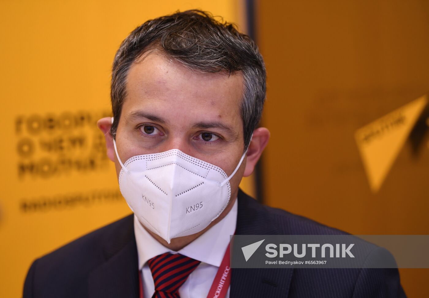 Russia SPIEF Rossiya Segodnya Exhibition Stall