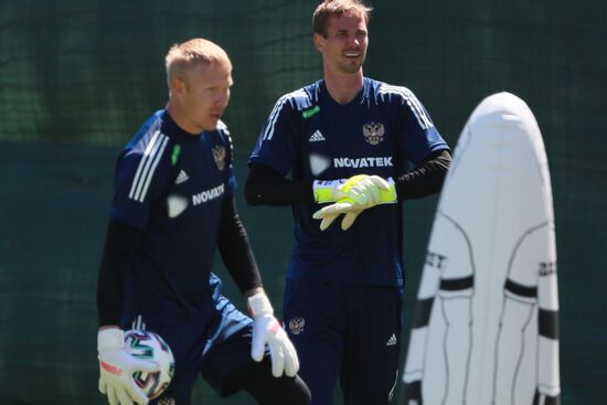 Russia Soccer Euro 2020 Russia Training Session