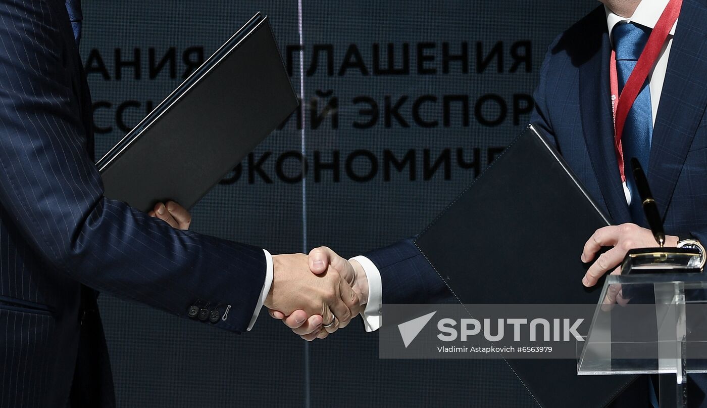 Russia SPIEF Signing Ceremonies