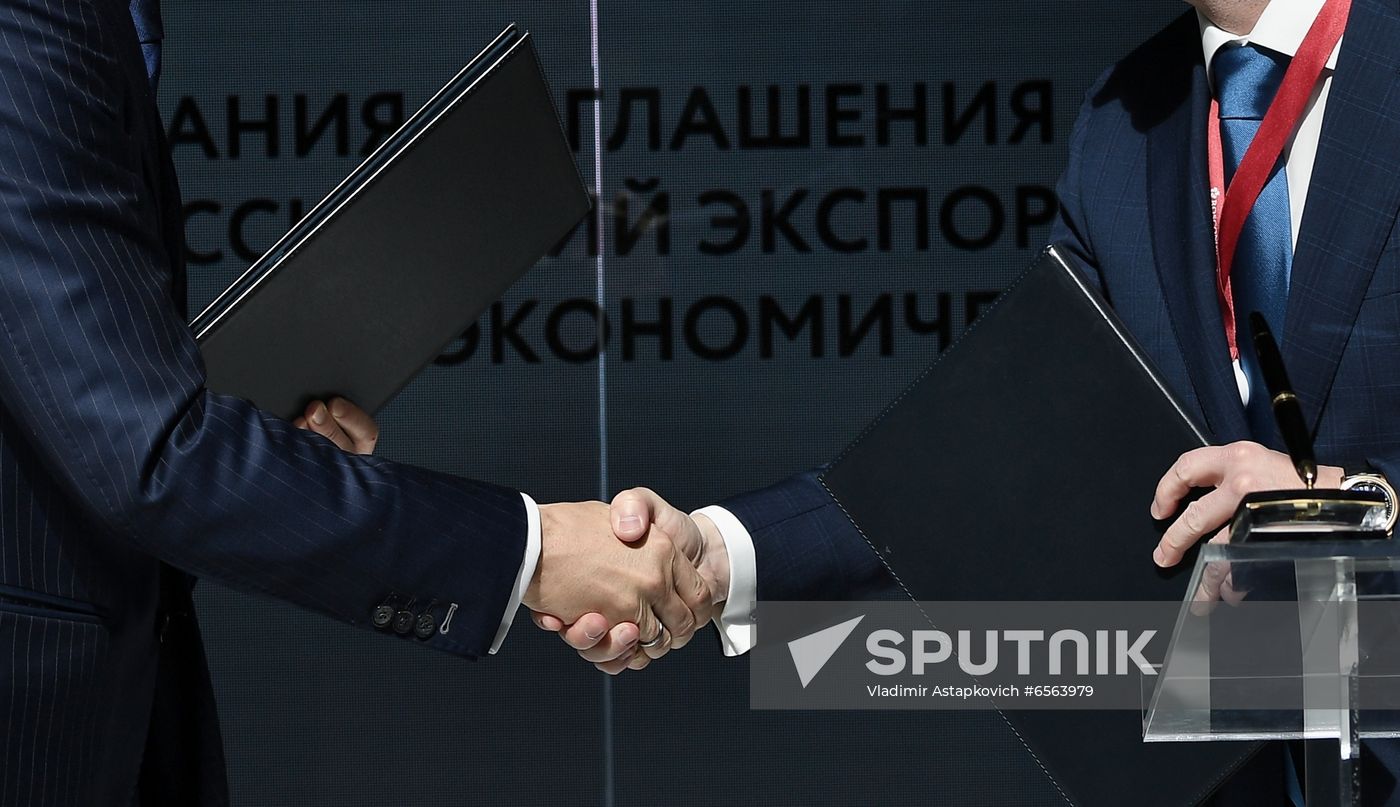 Russia SPIEF Signing Ceremonies