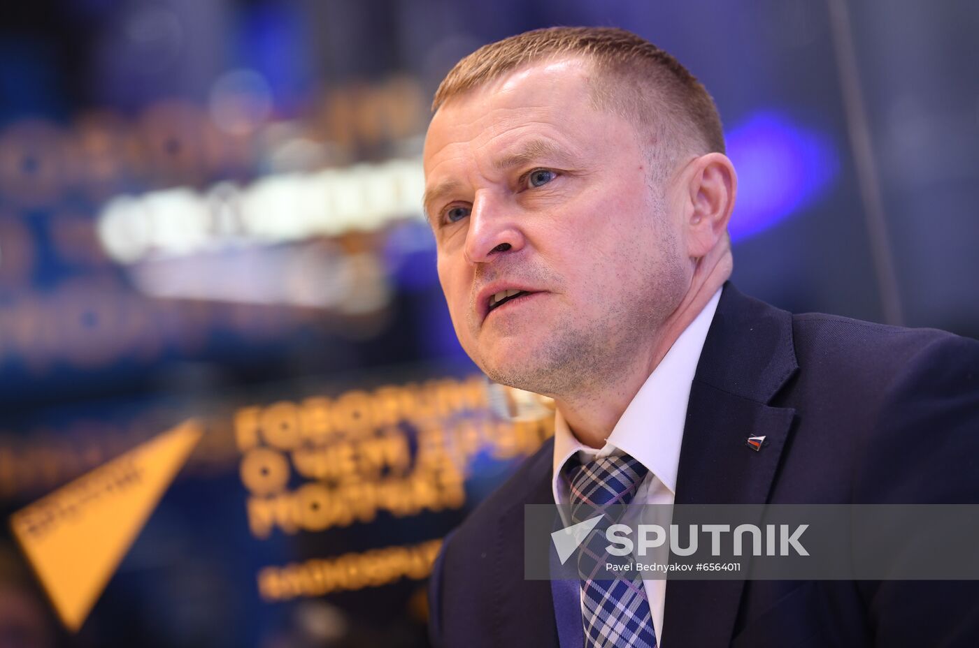 Russia SPIEF Rossiya Segodnya Exhibition Stall