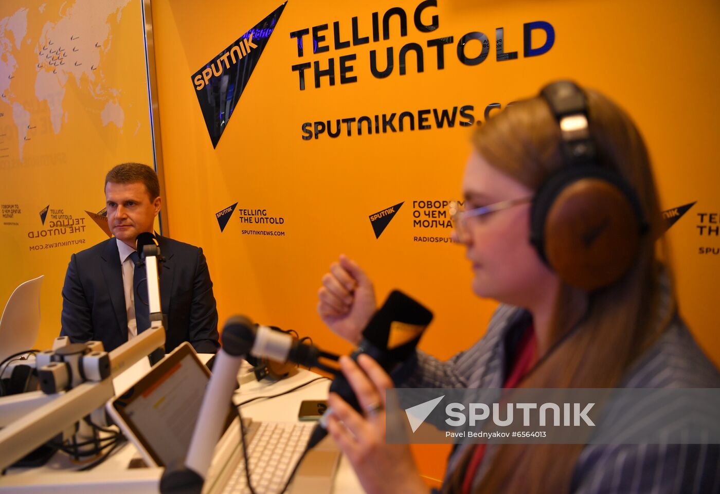 Russia SPIEF Rossiya Segodnya Exhibition Stall