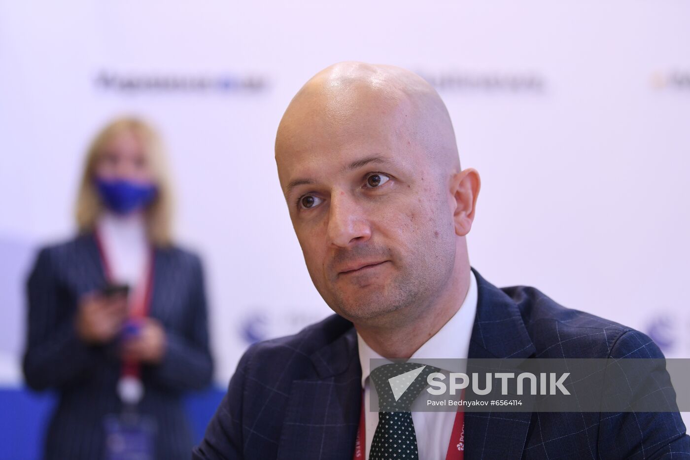 Russia SPIEF Rossiya Segodnya Exhibition Stall