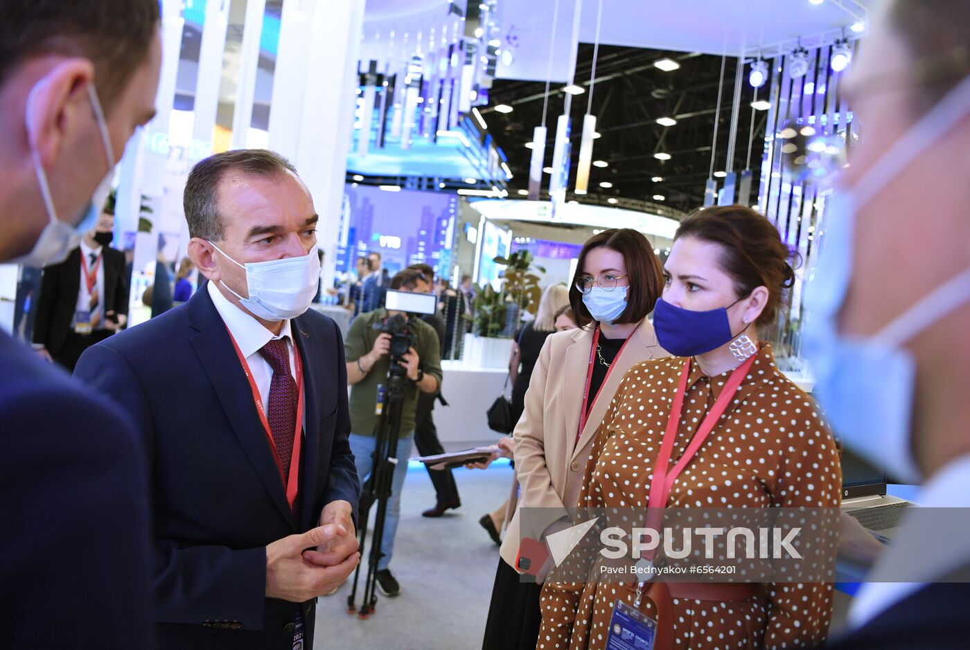 Russia SPIEF Rossiya Segodnya Exhibition Stall