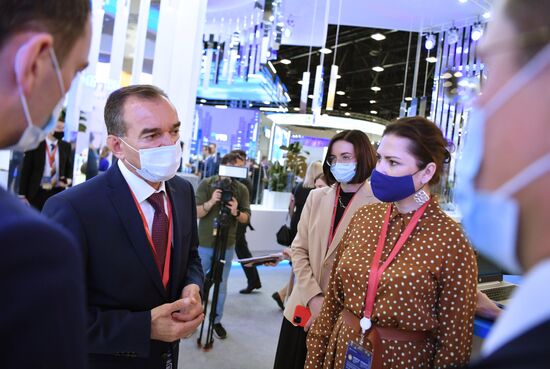 Russia SPIEF Rossiya Segodnya Exhibition Stall