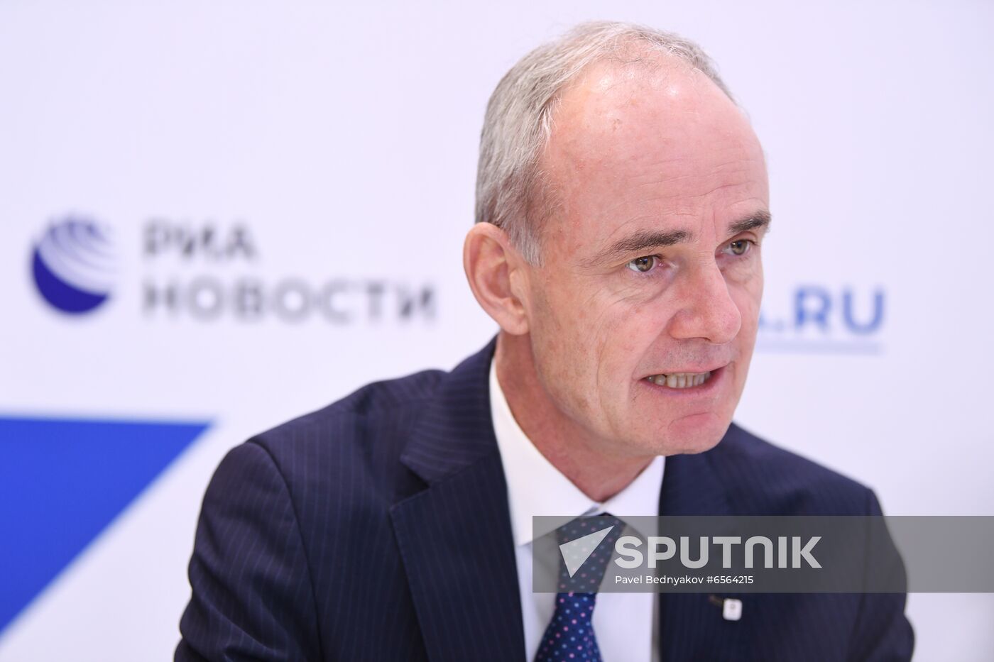 Russia SPIEF Rossiya Segodnya Exhibition Stall