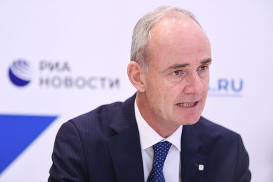 Russia SPIEF Rossiya Segodnya Exhibition Stall