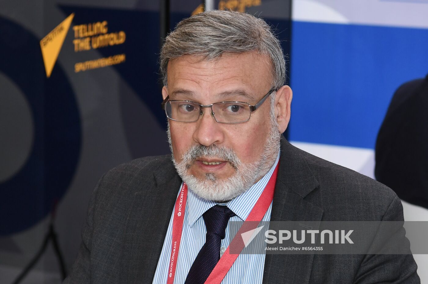 Russia SPIEF Rossiya Segodnya Exhibition Stall