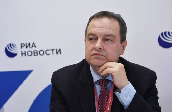Russia SPIEF Rossiya Segodnya Exhibition Stall
