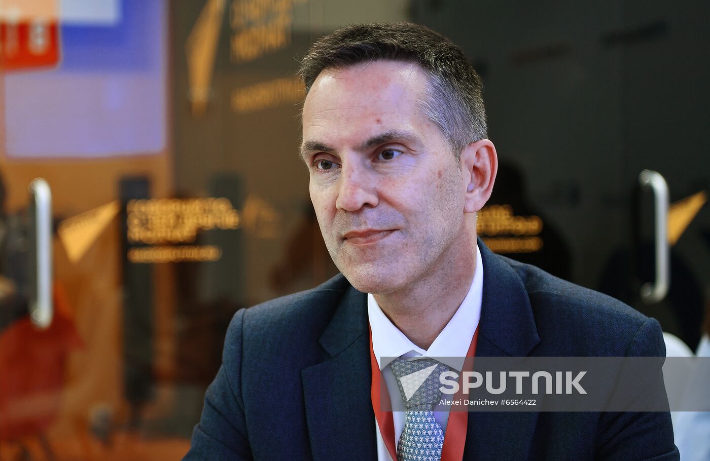 Russia SPIEF Rossiya Segodnya Exhibition Stall