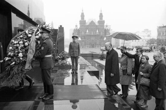 Egyptian Foreign Minister Ahmed Asmat Abdel-Meguid's visit to USSR