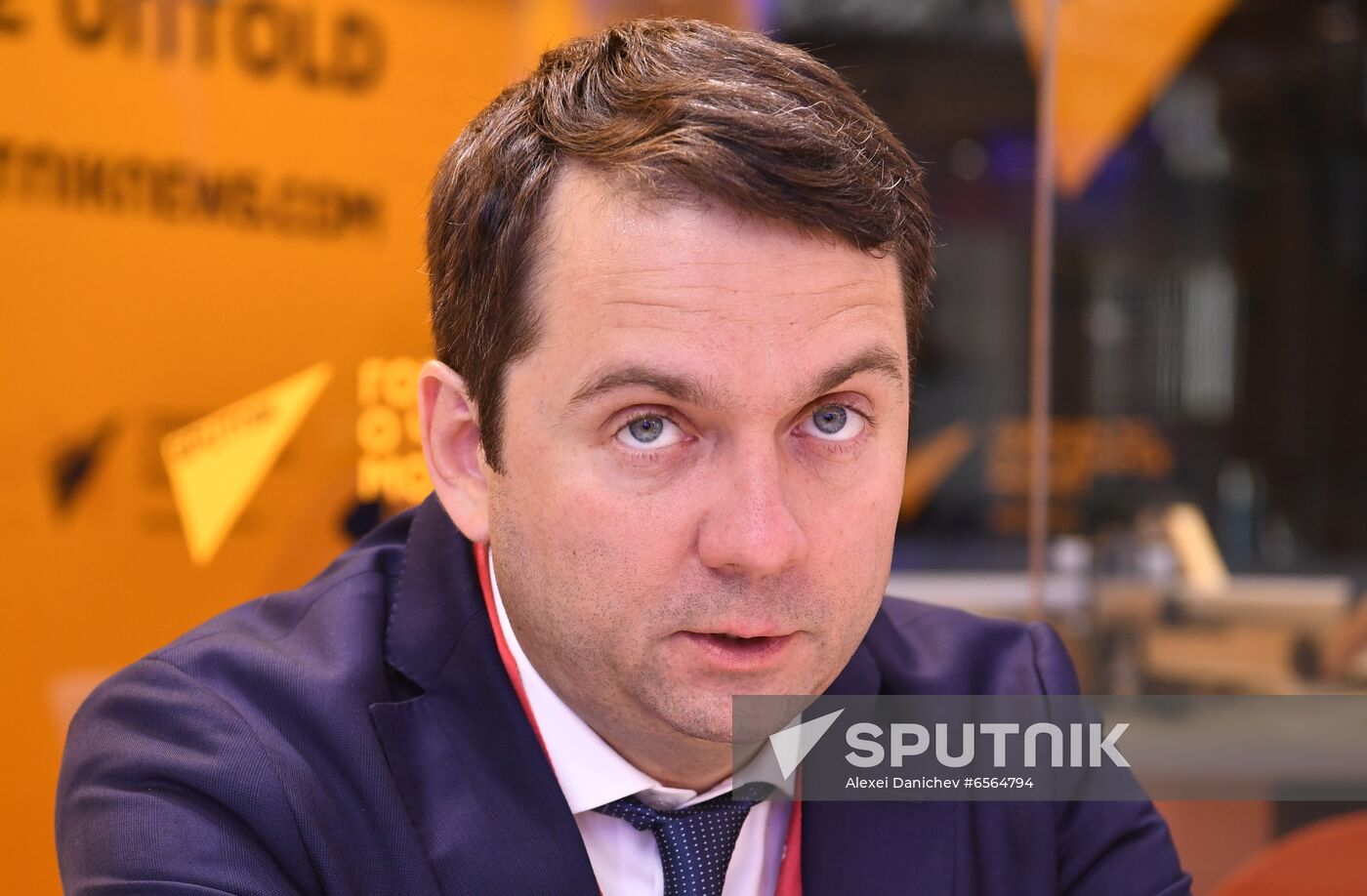 Russia SPIEF Rossiya Segodnya Exhibition Stall