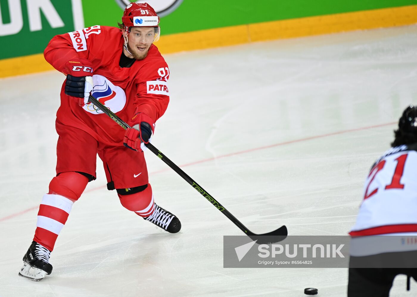 Latvia Ice Hockey Worlds Russia - Canada