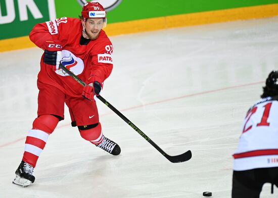 Latvia Ice Hockey Worlds Russia - Canada
