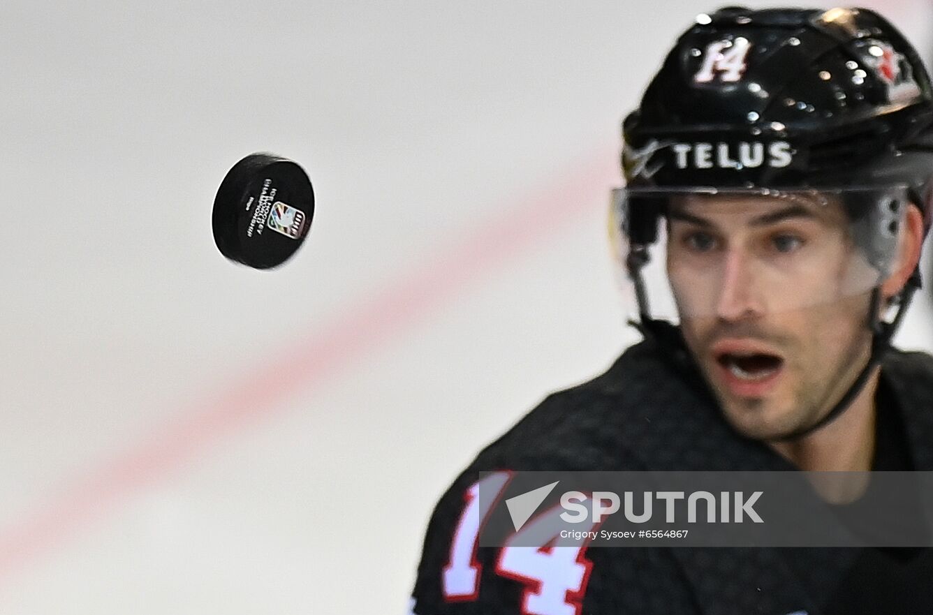 Latvia Ice Hockey Worlds Russia - Canada