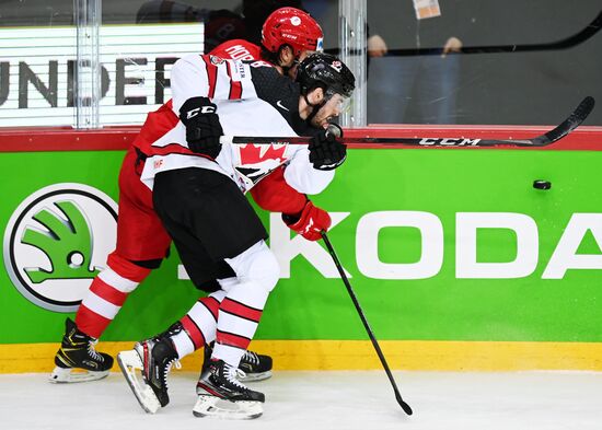 Latvia Ice Hockey Worlds Russia - Canada