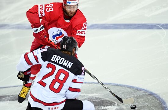Latvia Ice Hockey Worlds Russia - Canada