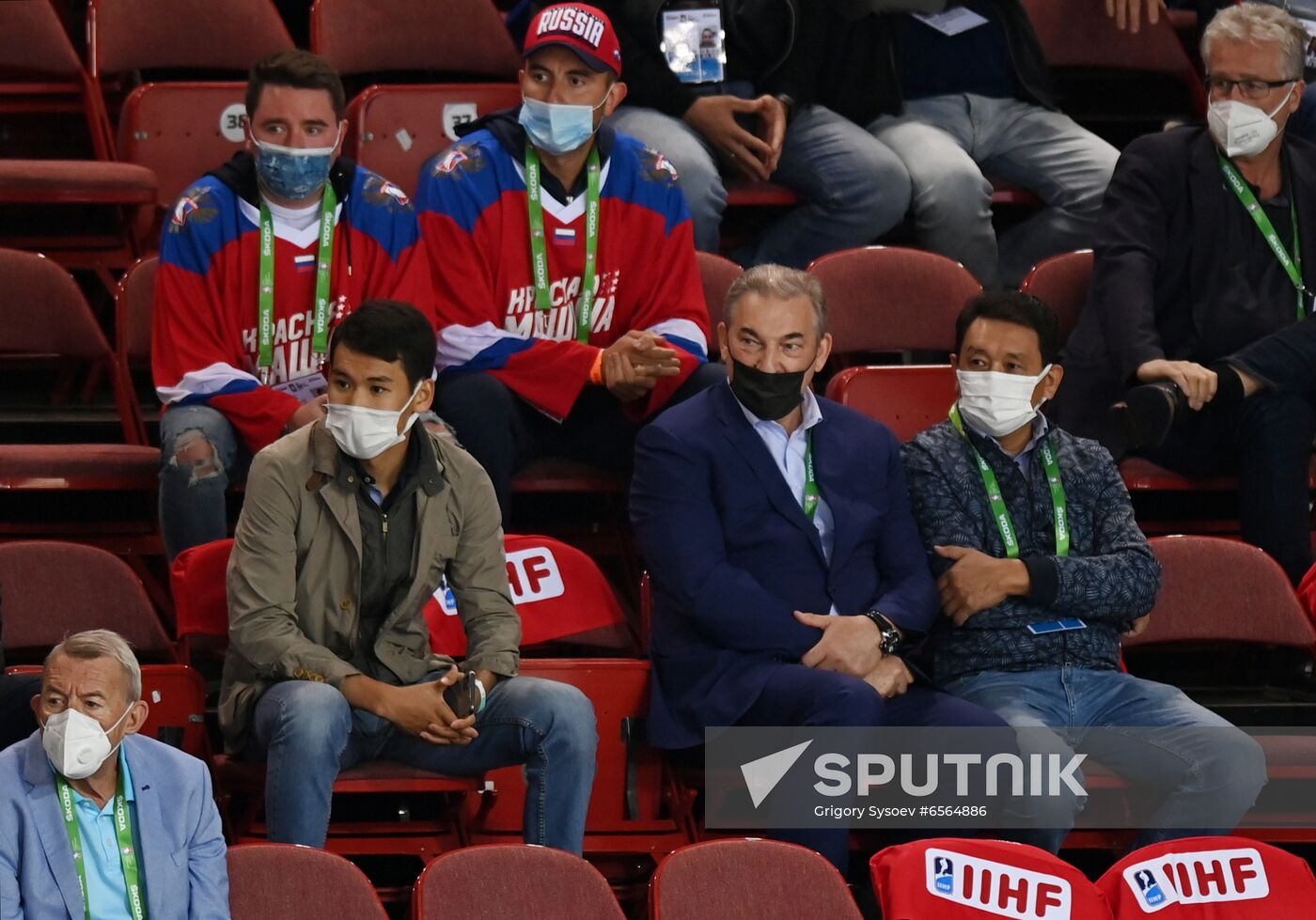 Latvia Ice Hockey Worlds Russia - Canada