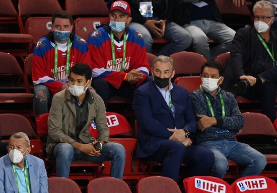 Latvia Ice Hockey Worlds Russia - Canada