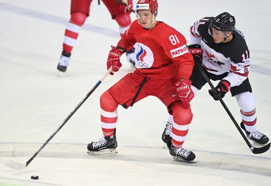 Latvia Ice Hockey Worlds Russia - Canada