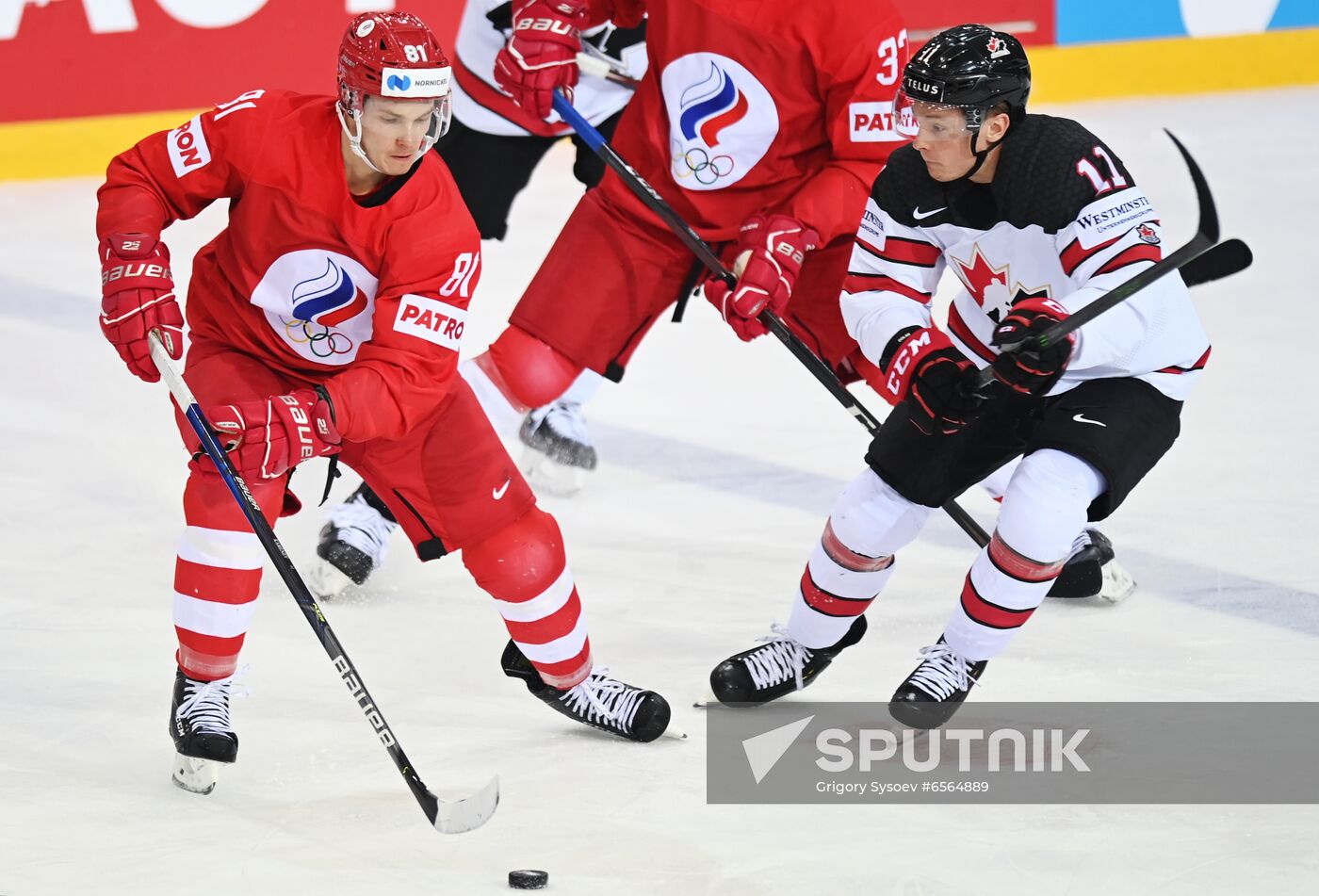 Latvia Ice Hockey Worlds Russia - Canada