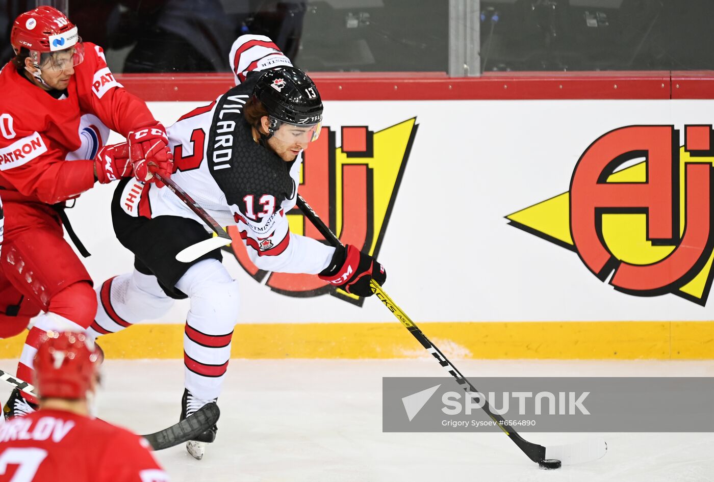 Latvia Ice Hockey Worlds Russia - Canada