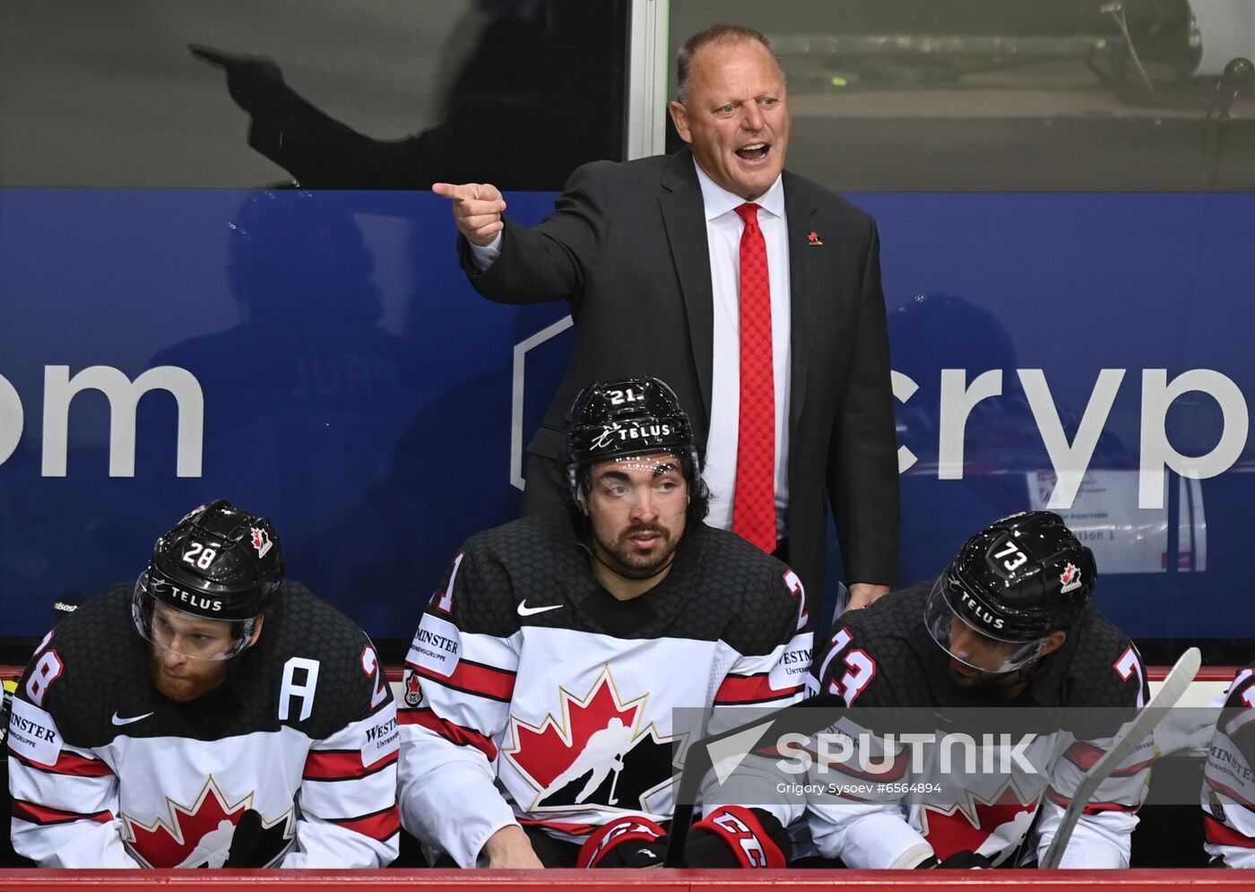 Latvia Ice Hockey Worlds Russia - Canada