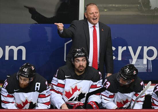 Latvia Ice Hockey Worlds Russia - Canada