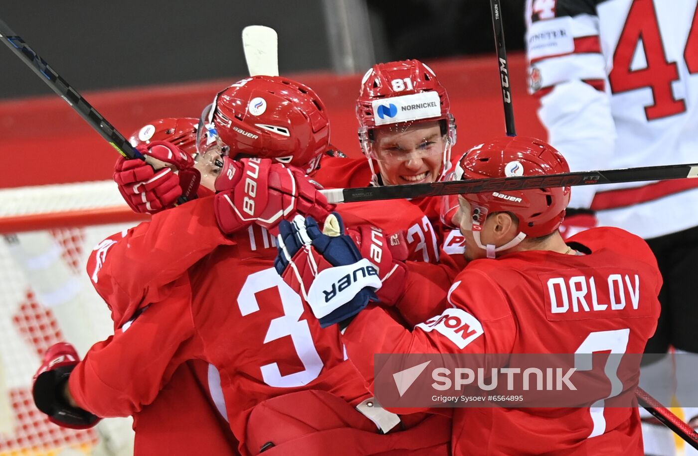 Latvia Ice Hockey Worlds Russia - Canada