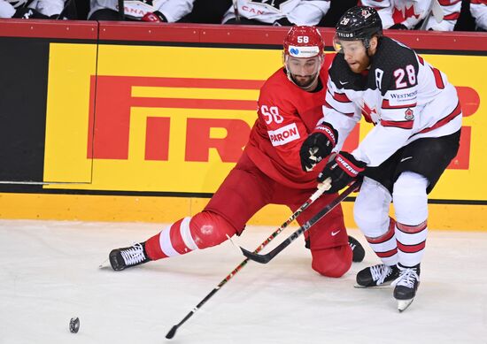 Latvia Ice Hockey Worlds Russia - Canada