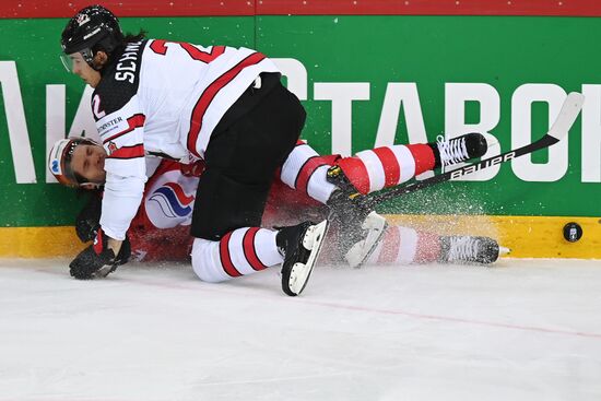 Latvia Ice Hockey Worlds Russia - Canada