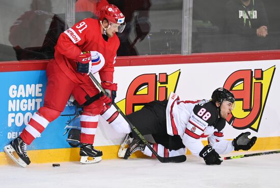 Latvia Ice Hockey Worlds Russia - Canada