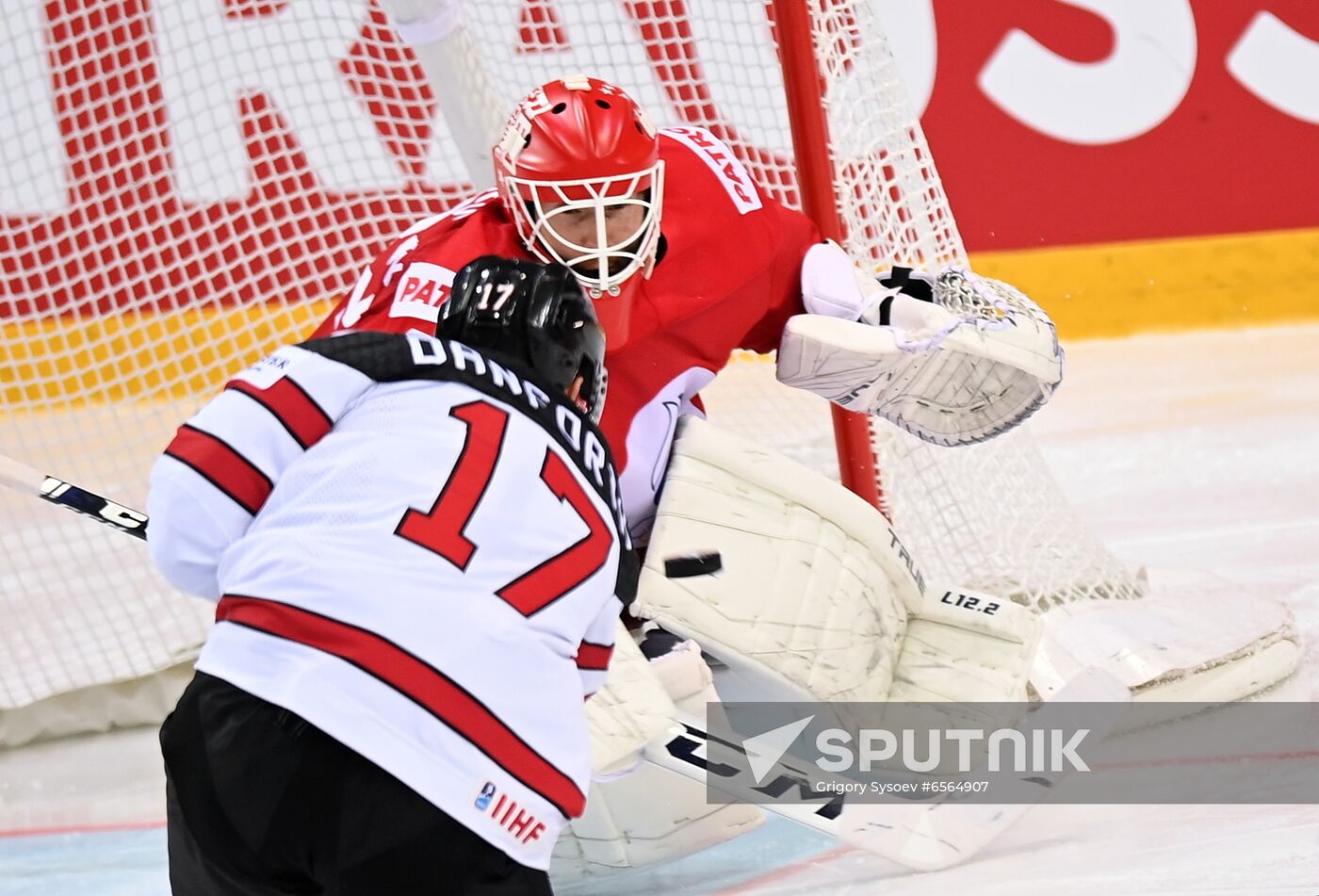 Latvia Ice Hockey Worlds Russia - Canada