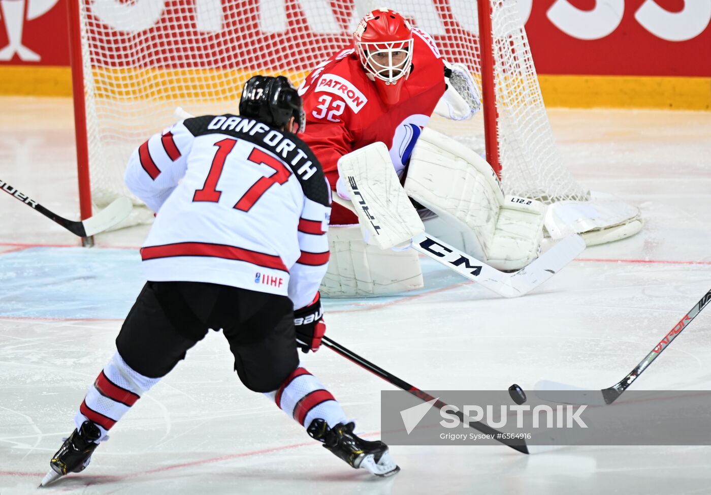 Latvia Ice Hockey Worlds Russia - Canada