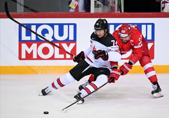 Latvia Ice Hockey Worlds Russia - Canada