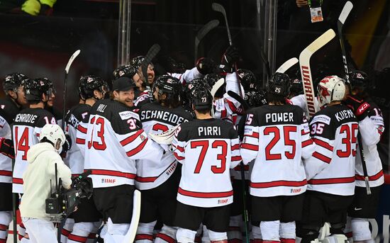 Latvia Ice Hockey Worlds Russia - Canada