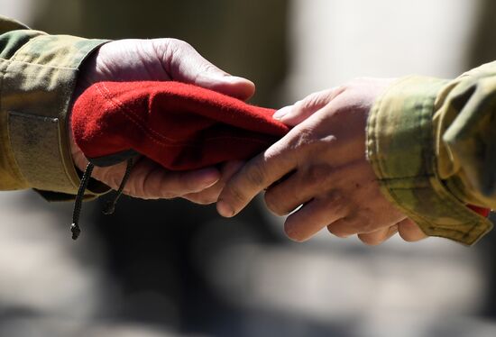 Russia National Guard Maroon Berets Exams