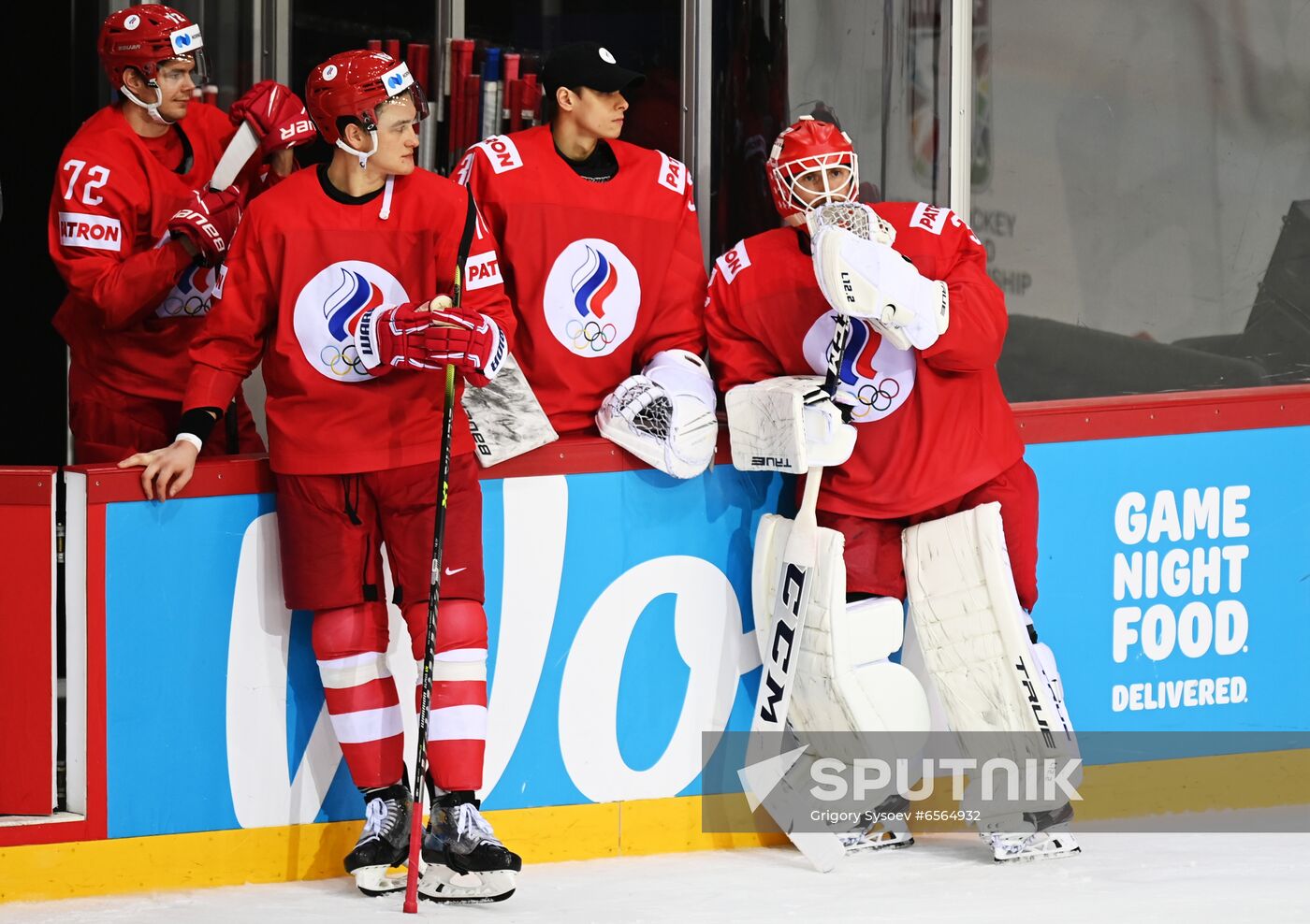 Latvia Ice Hockey Worlds Russia - Canada